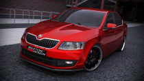 Skoda Octavia MK3 2013-2019 Frontsplitter V.1 Maxton Design